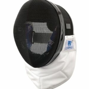 Epée mask 350 N BLACK with double backstrap