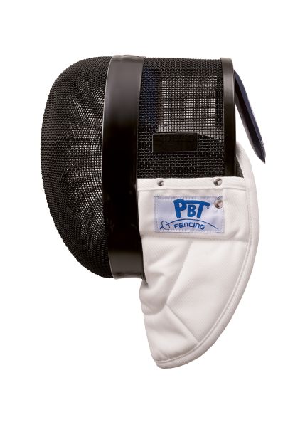 Epée mask 350 N BLACK with double backstrap - Image 3